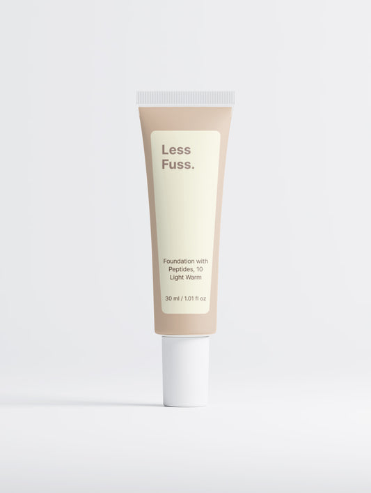 Foundation with Peptides, 10 Light Warm