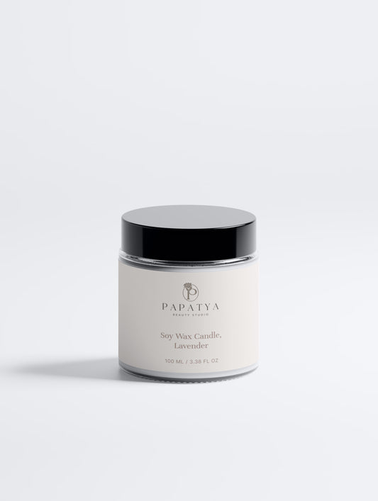 Soy Wax Candle, Lavender