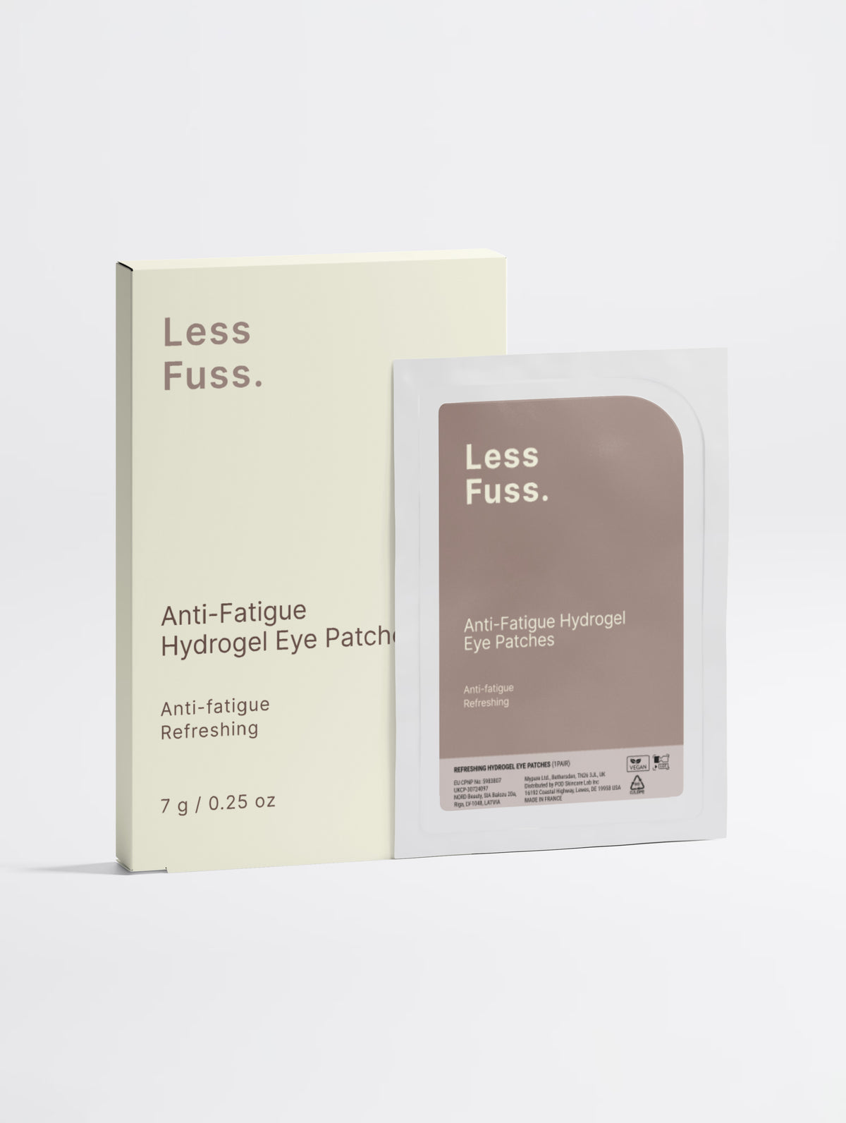 Anti-Fatigue Hydrogel Eye Patches