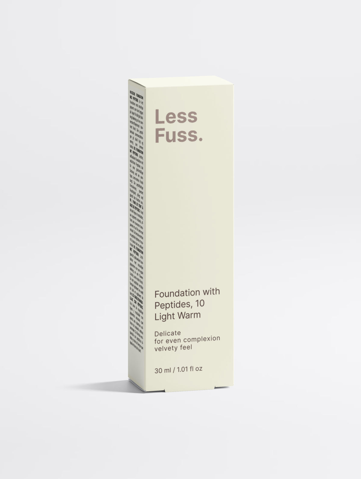 Foundation with Peptides, 10 Light Warm